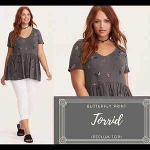 Torrid babydoll top - size 1